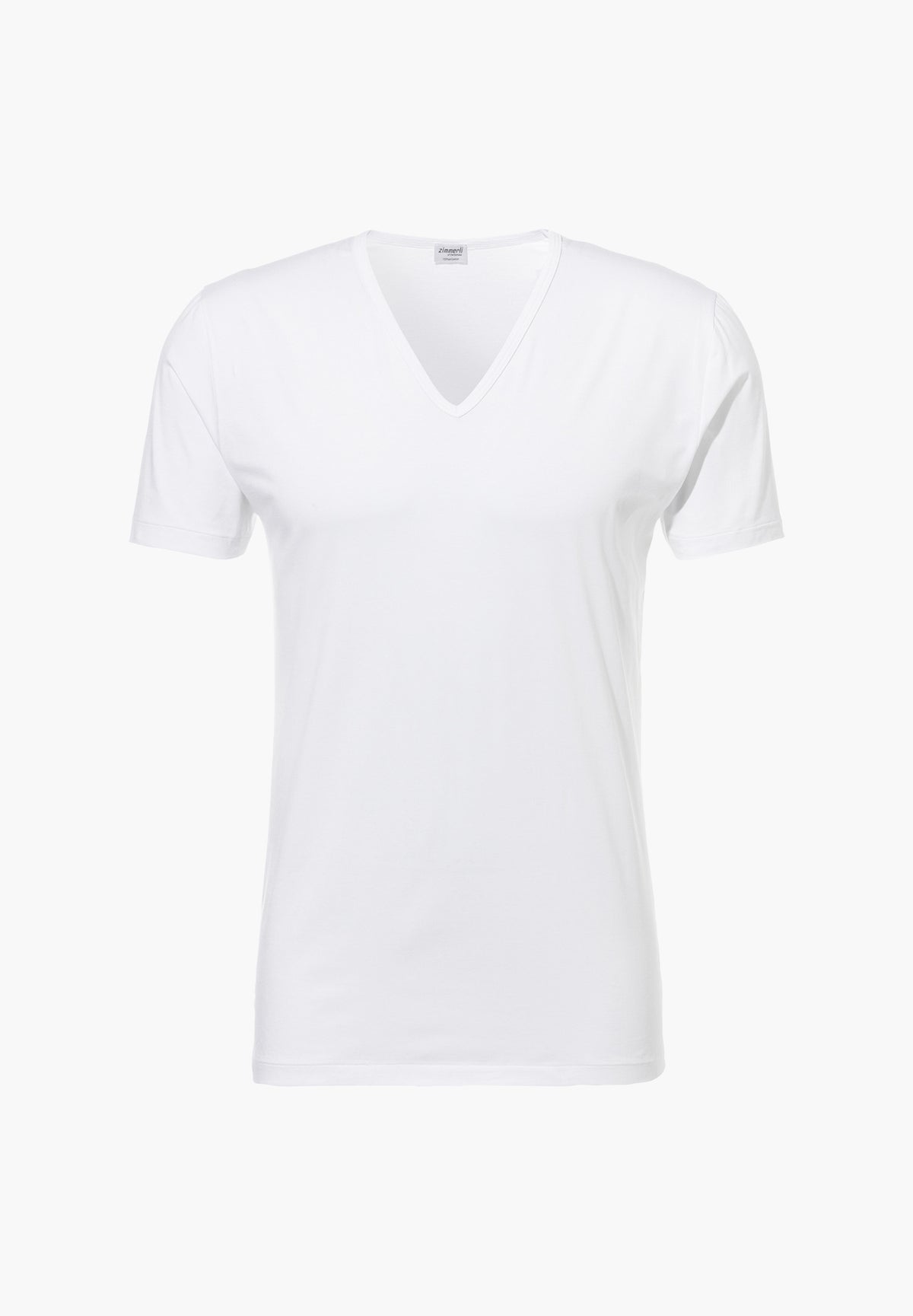 Pure Comfort | T-Shirt Short Sleeve V-Neck - white