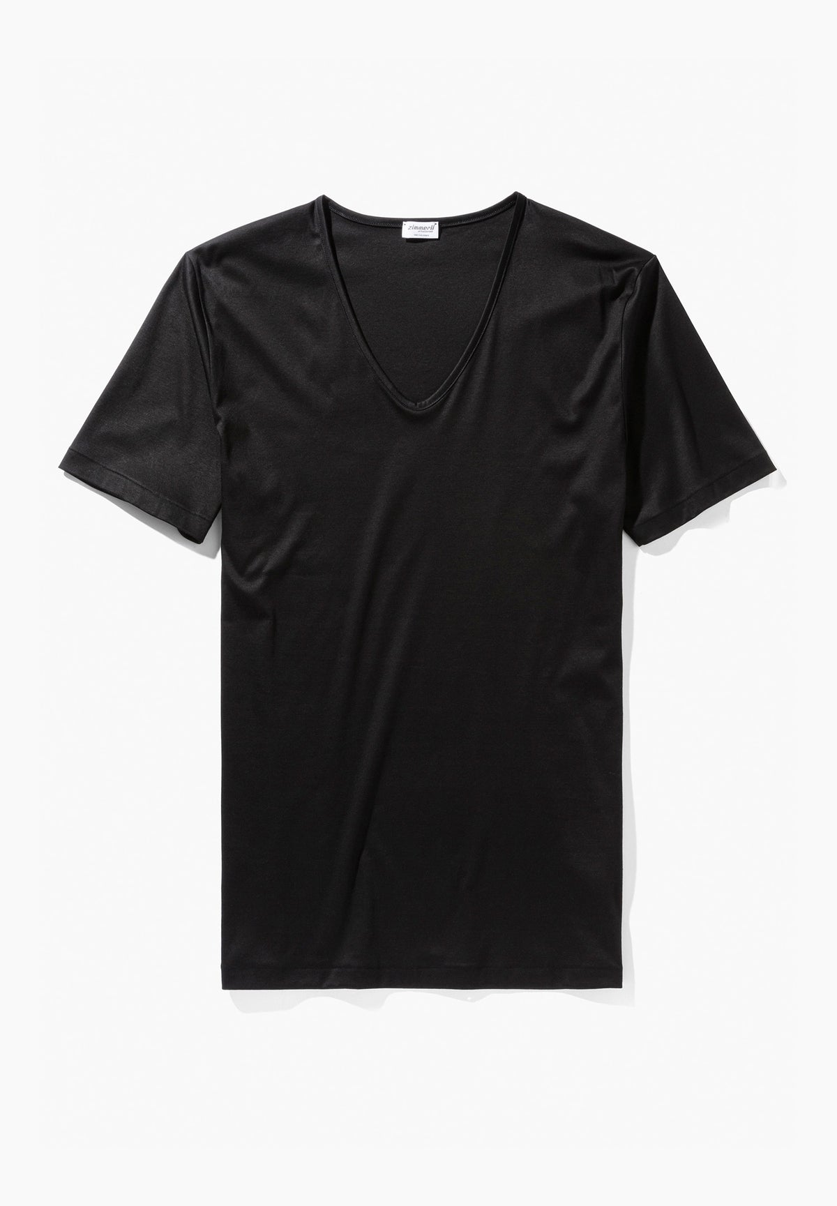 Sea Island | T-Shirt à manches courtes col en V - black